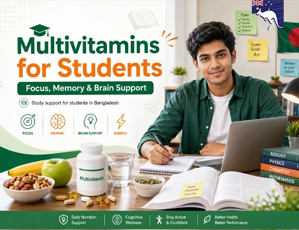 Multivitamins for Students: Focus, Memory & Brain Support