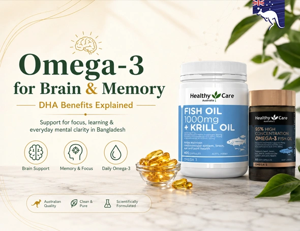 Omega-3 for Brain & Memory – DHA Benefits Explained