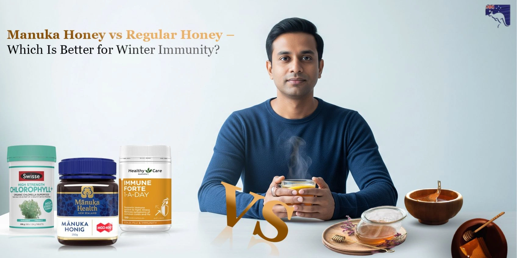 Manuka honey and regular honey comparison for winter immunity in Bangladesh