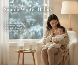 Child dressed properly for winter in Bangladesh