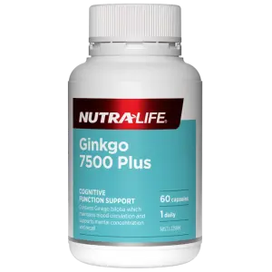 Nutra Life Ginkgo 7500 Plus