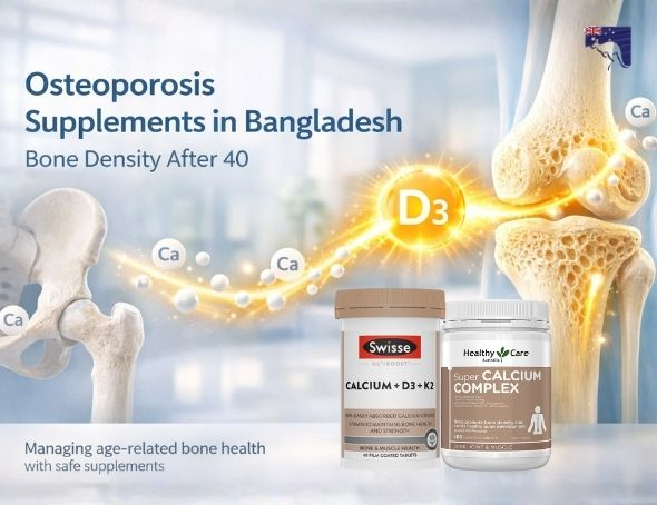 Osteoporosis Supplements in Bangladesh – Bone Density After 40