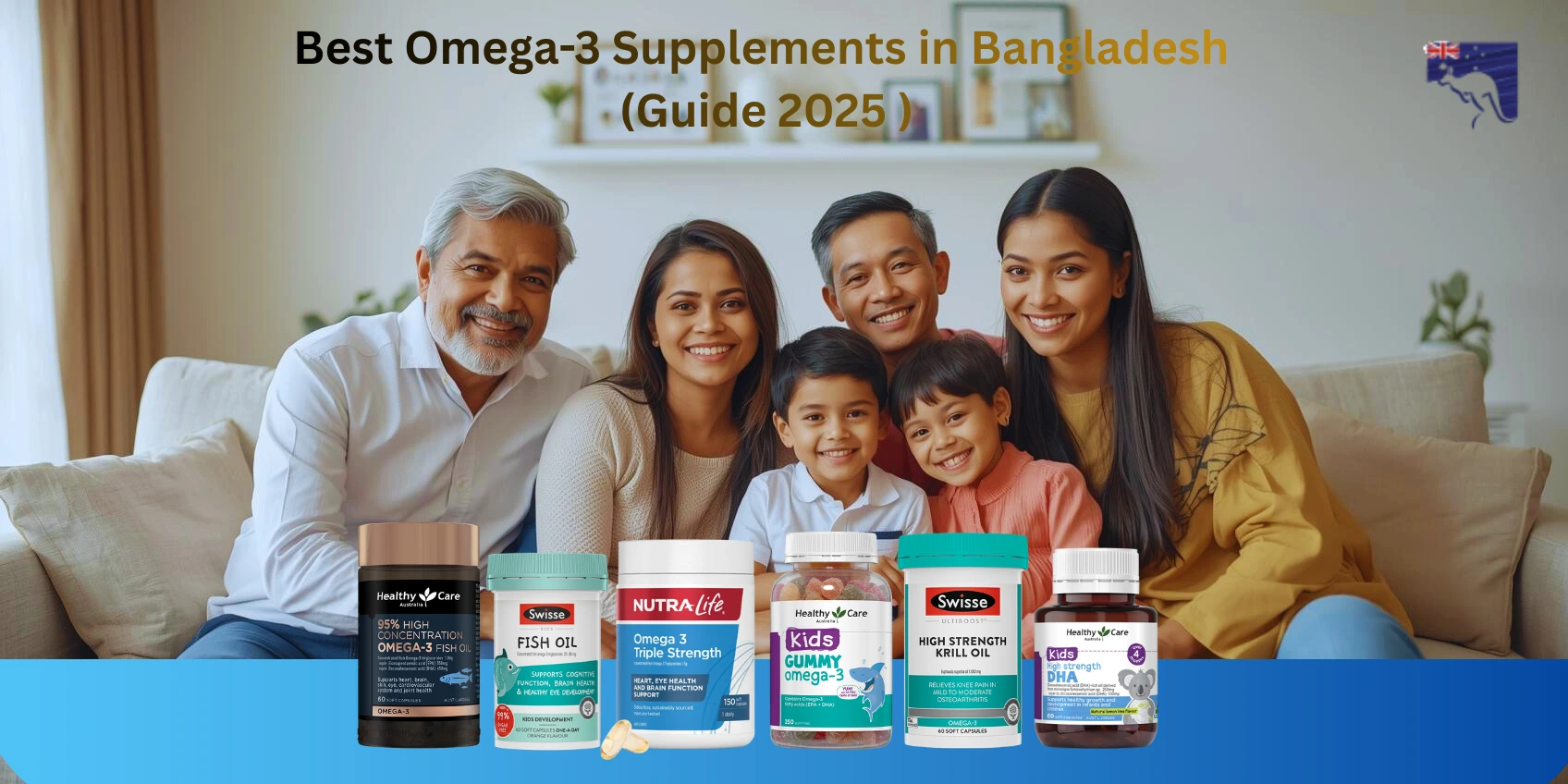Top rated Omega-3 Fish Oil supplements in Bangladesh 2025