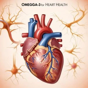 High strength Omega-3 capsules supporting heart health in Bangladesh