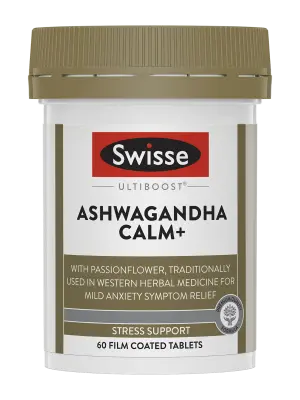 Swisse Ultiboost Ashwagandha Calm+ 60 Tablets