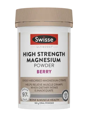 Swisse Ultiboost High Strength Magnesium Powder Berry