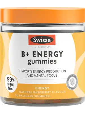 Swisse Ultiboost B+ Energy Gummies - 50 Gummies