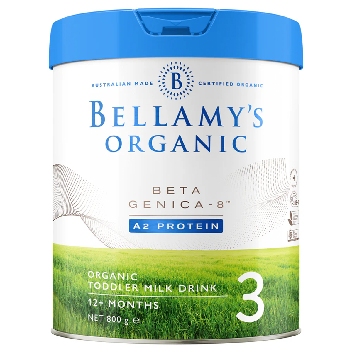 Beta Genica-8™ A2 Protein Organic Toddler Milk Drink Step 3 (12+ Months)