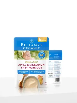 Apple & Cinnamon Baby Porridge