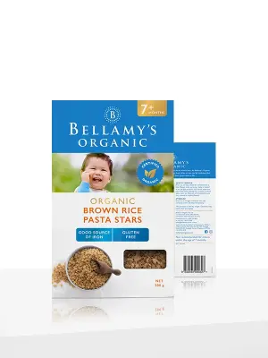 Brown Rice Pasta Stars