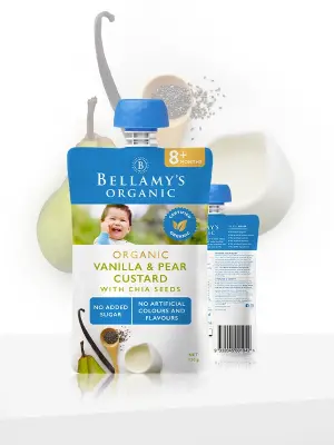 Vanilla & Pear Custard