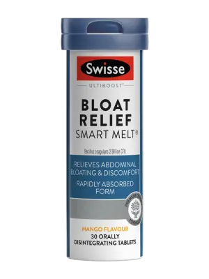 Swisse Ultiboost Bloat Relief Smart Melt - 30 Disintegrating Tablets