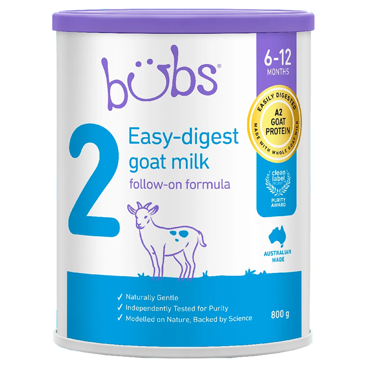 Bubs Goat Milk Formula Stage 2