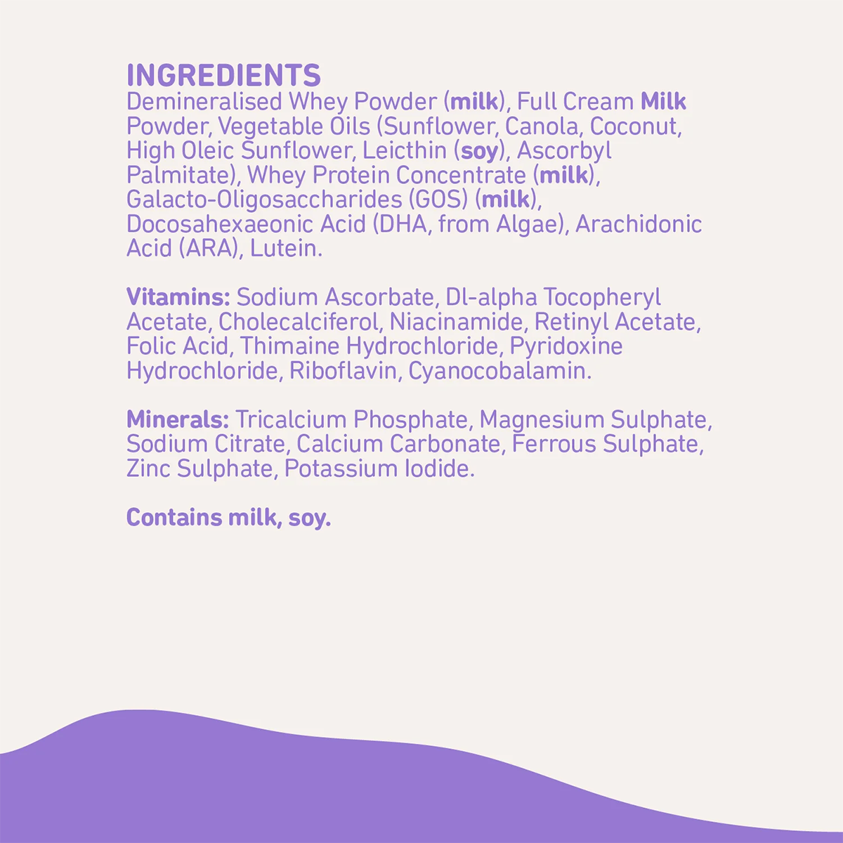 Bubs Essential Cows Milk Toddler Drink Stage 3