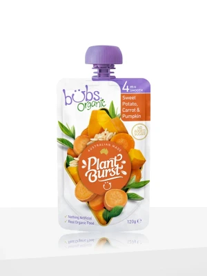 Organic Sweet Potato, Carrot and Pumpkin