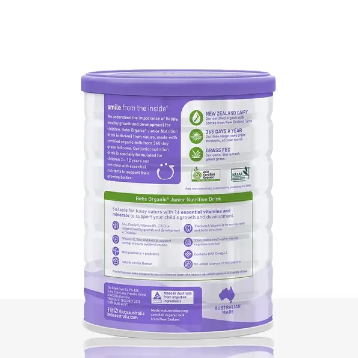 Organic Grass Fed Junior Nutrition Drink