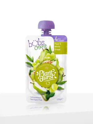 Organic Pear and White Grape