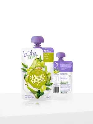 Organic Pear and White Grape