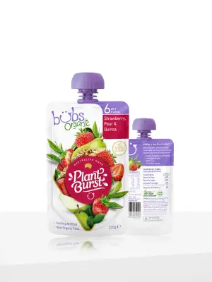 Organic Strawberry, Pear and Quinoa