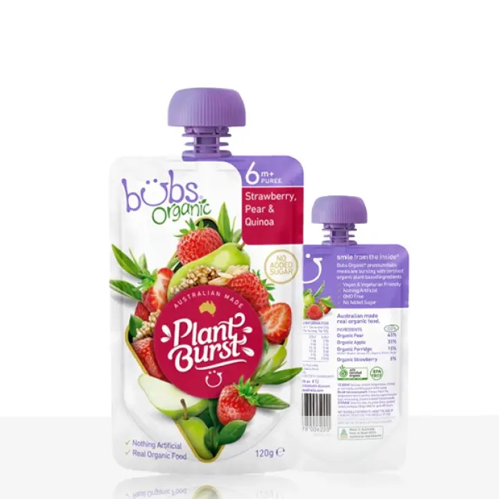 Organic Strawberry, Pear and Quinoa