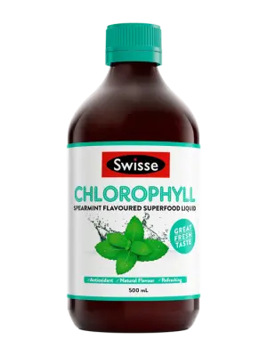 Swisse Chlorophyll Spearmint Flavour Superfood Liquid - 500mL
