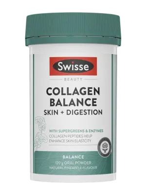 Swisse Beauty Collagen Balance Skin + Digestion Powder - 120g Oral Powder