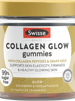 Swisse Beauty Collagen Glow Gummies - 45 Gummies (Pastilles)