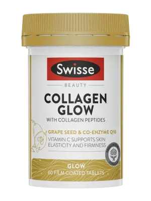 Swisse Beauty Collagen Glow With Collagen Peptides - 60 Tablets