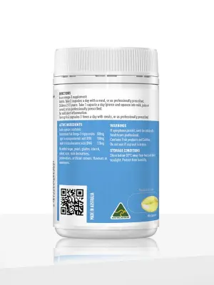 Double Strength Fish Oil Mini Caps- 200 Capsules