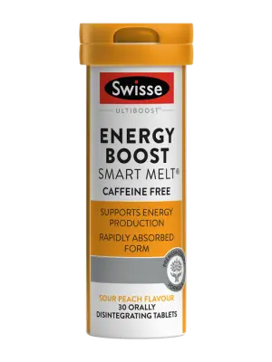 Swisse Ultiboost Energy Boost Smart Melt - 30 Disintegrating Tablets