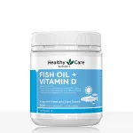 Fish Oil + Vitamin D - 200 Capsules