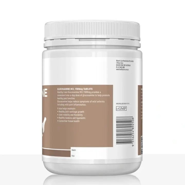 Glucosamine HCL 1500mg - 400 Tablets