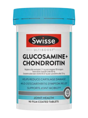 Swisse Ultiboost Glucosamine + Chondroitin - 90 Tablets