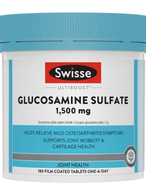 Swisse Ultiboost Glucosamine Sulfate 1,500mg - 180 Tablets