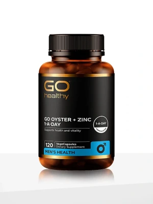 GO Healthy Oyster Plus Zinc 1-A-DAY 120 Capsules