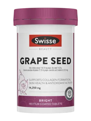 Swisse Beauty Grape Seed - 180 Tablets