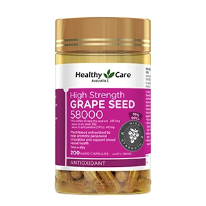 Healthy Care High Strength Grape Seed 58000