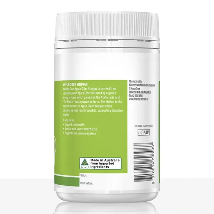 Apple Cider Vinegar 120 Capsules