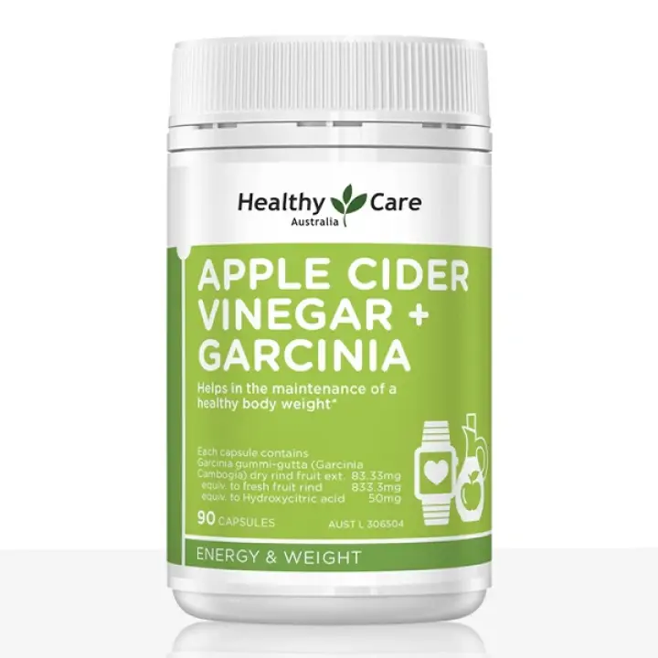 Apple Cider Vinegar + Garcinia 90 Capsules
