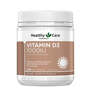 Healthy Care Vitamin D3 1000IU