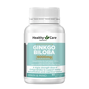 Healthy Care Ginkgo Biloba 6000mg