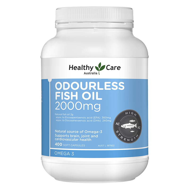 Healthy Care Odourless Fish Oil 2000mg in Bangladesh