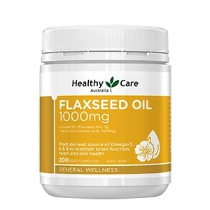 Healthy Care Flaxseed Oil 1000mg