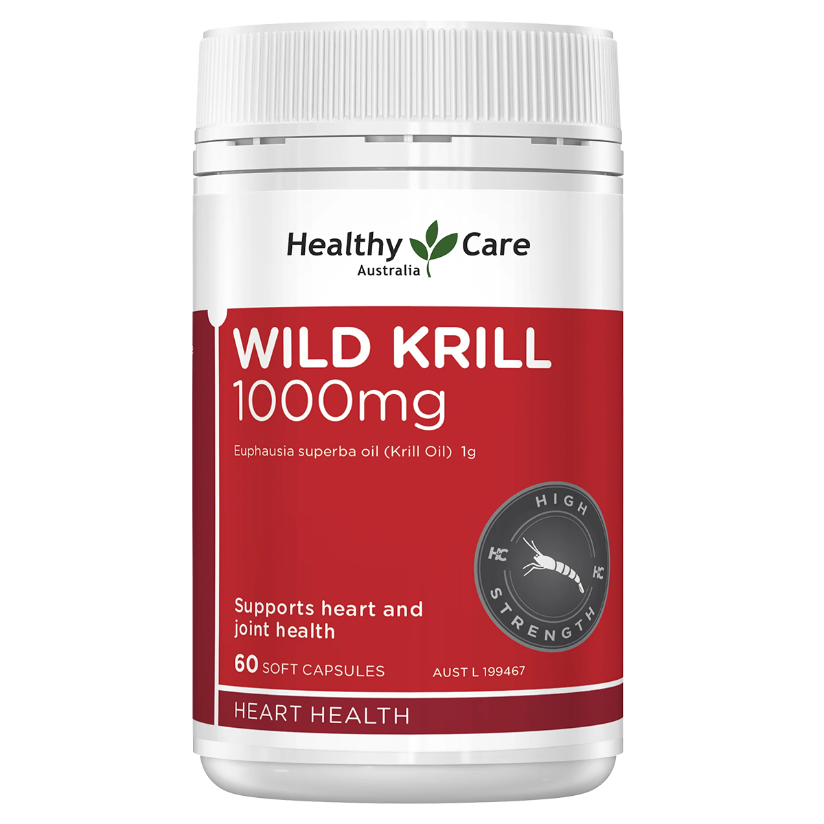 Healthy Care Wild Krill Oil 1000mg and 1500mg in Bangladesh