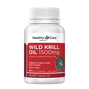 Healthy Care Wild Krill Oil 1500mg