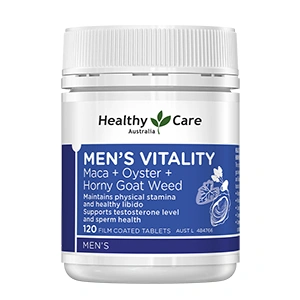 Healthy Care Men's Vitality Maca + Oyster + Horny Goat Weed