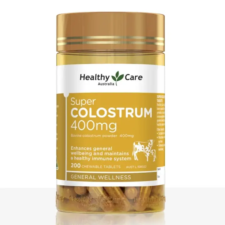 Super Colostrum 400mg 200 Tablets