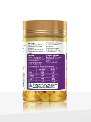 Kids Goat Milk Vanilla Flavour - 300 Tablets