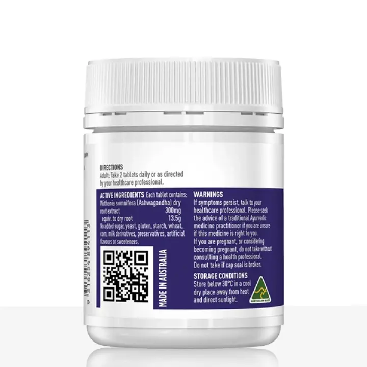 High Strength Ashwagandha 60 Tablets