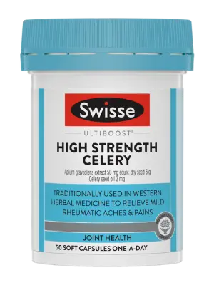 Swisse Ultiboost High Strength Celery - 50 Capsules